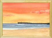 Crystal Pier Sunset