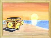 Golden Woody Sunset